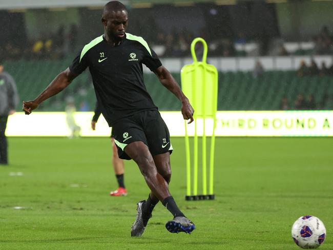 Geria has enjoyed his return the Socceroos’ fold. Picture: Paul Kane/Getty Images