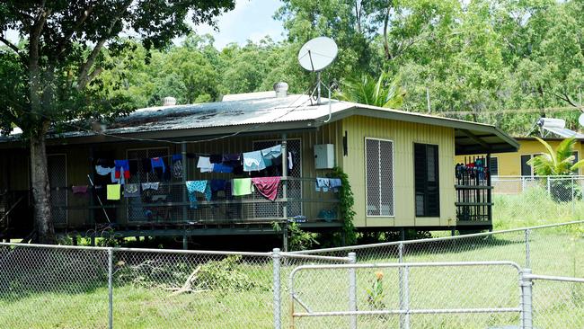 Government data showed 54 per cent of remote homes managed by the NT government suffered from overcrowding. Picture: File.