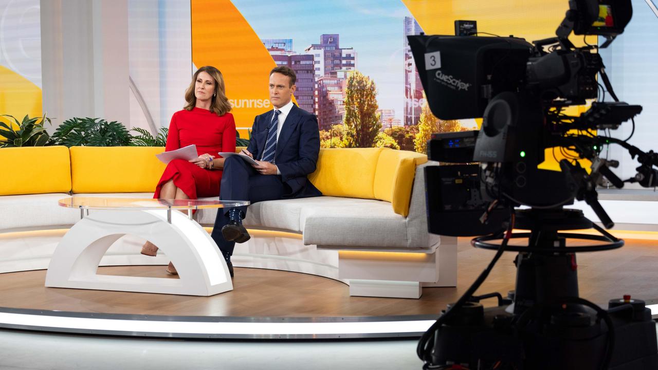 Sunrise hosts Natalie Barr and Matt Shirvington proved to be a hit. Picture: Supplied.