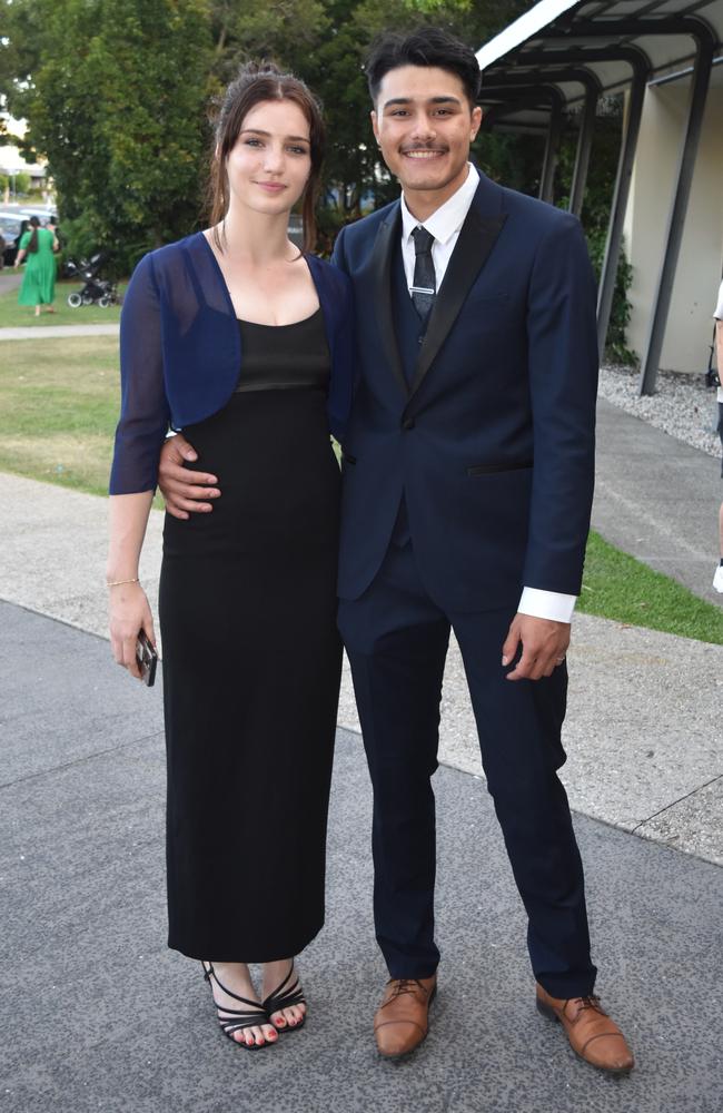 Nikita and Daniel at the Maleny State High School formal on November 16, 2022. Picture: Sam Turner