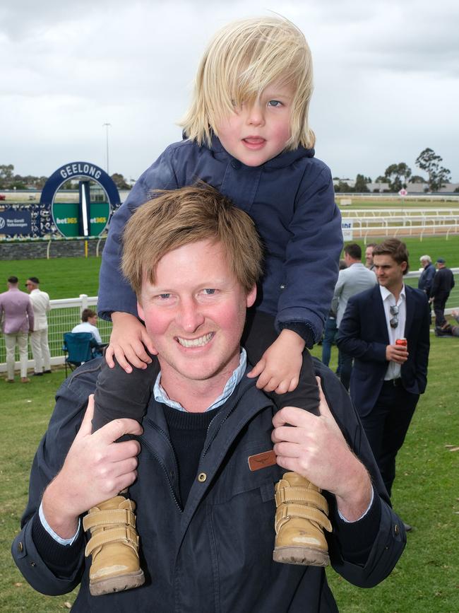 Hugh Clarke and Sandy 3 Picture: Mark Wilson