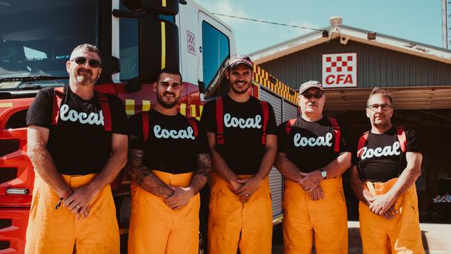 Mark and Pharrah Underwood give back to community through Local Clothing. Picture: Supplied