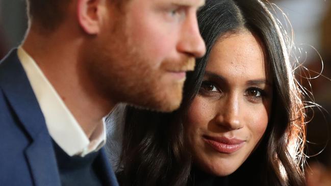 EDINBURGH, SCOTLAND - FEBRUARY 13:  Prince Harry and Meghan Markle attend a reception for young people at the Palace of Holyroodhouse on February 13, 2018 in Edinburgh, Scotland.  (Photo by Andrew Milligan - WPA Pool/Getty Images)