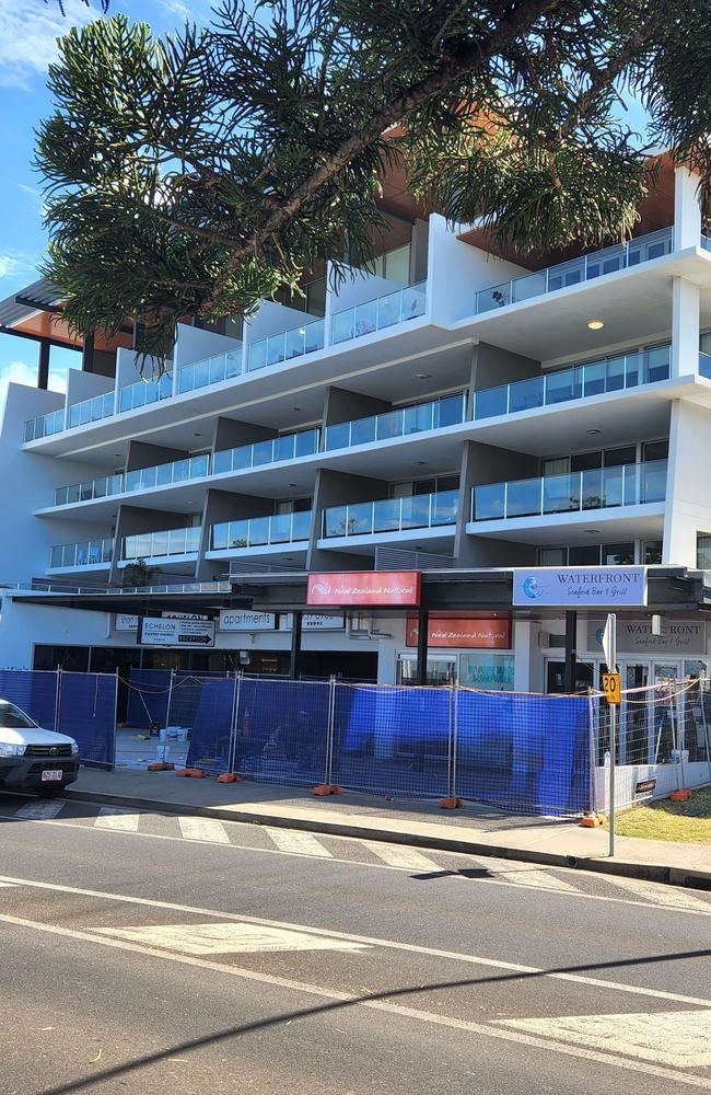 Waterfront Seafood Bar &amp; Grill on Yeppoon Esplanade.