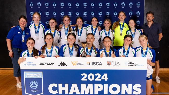 CC Strikers won the Football NSW Champion of Champions U15 girls title (Photos: Damian Briggs/FNSW)