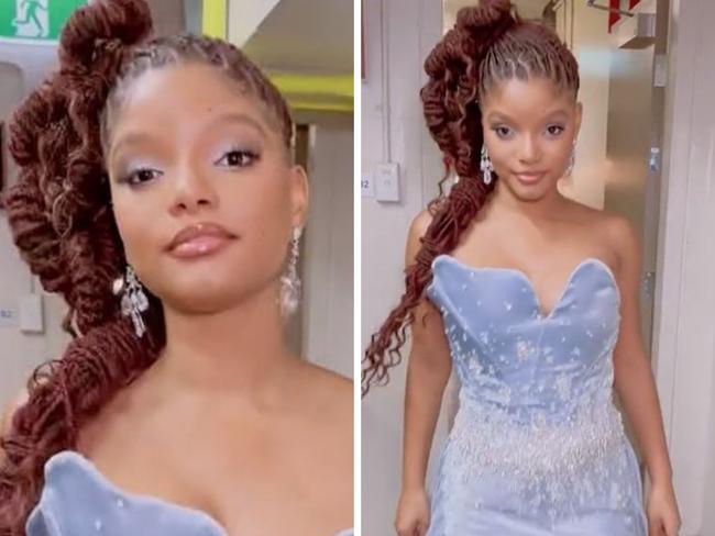 Little Mermaid star Halle Bailey shocks fans with X-rated TikTok post.