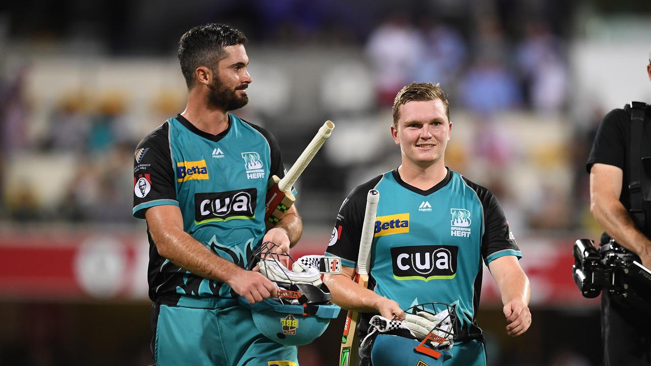 Ben Cutting and Max Bryant of the Heat will be vital to the Brisbane side climbing the Big Bash ladder