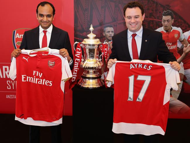 Arsenal announce a two-match tour to Sydney in 2017.