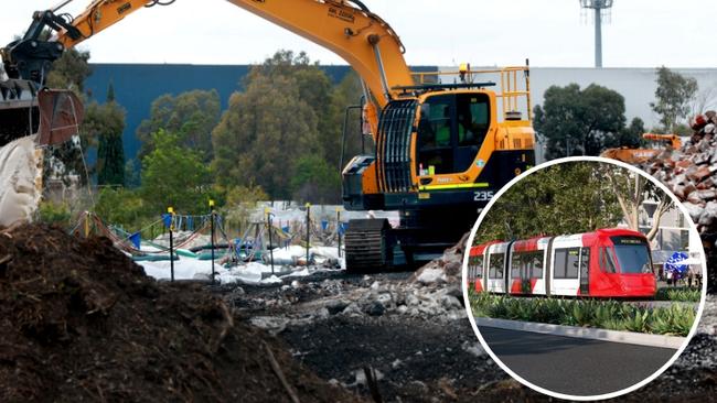 Camellia remediation works begin to treat historic asbestos from James Hardie factories in the industrial area.