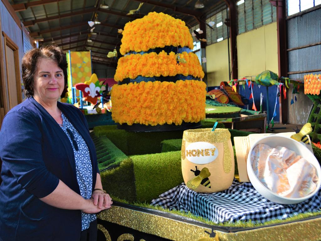 Participating in the 2023 Toowoomba Carnival of Flowers and Grand Central Parade is Lisa Bradshaw from QCWA. Picture: Rhylea Millar