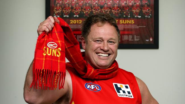 <s1>Dale Hall, of Mt Rumney, will be proud to watch his son Aaron play for the Gold Coast Suns in Launceston on Sunday. </s1>                        <source>Picture: SAM ROSEWARNE</source>