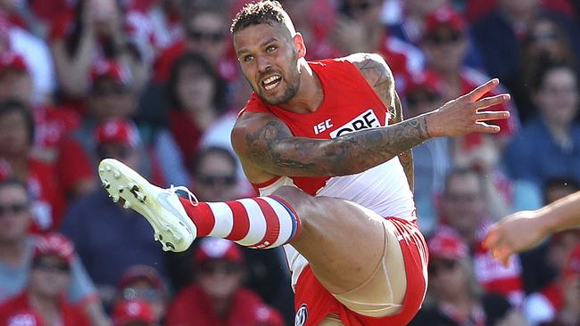 Franklin left the Hawks for the Swans. Picture: Phil Hillyard