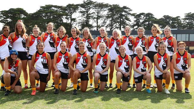 The Dandenong Stingrays NAB League Girls.