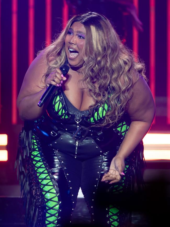 Lizzo onstage in Sydney last month. Picture: Wendell Teodoro/Getty