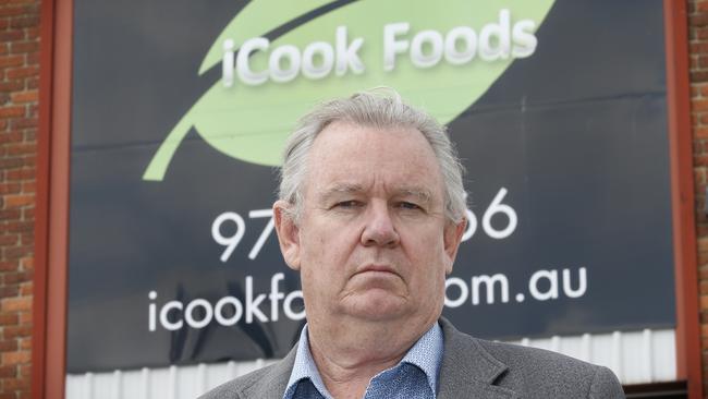 Ian Cook is shocked by what he and his business have endured at the hands of people and institutions he had trusted all his life. Picture: David Caird