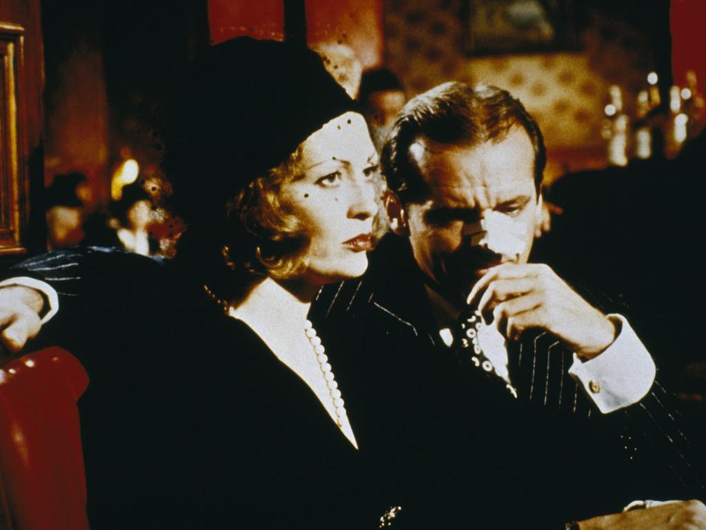 The actress starred opposite Jack Nicholson in the 1974 film Chinatown.