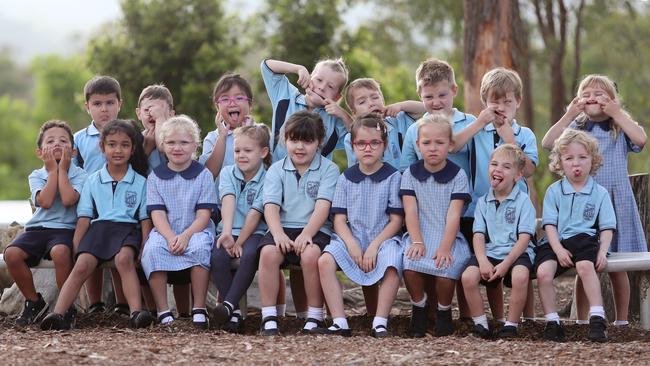 More silly faces from Narara Public School. Picture: Sue Graham