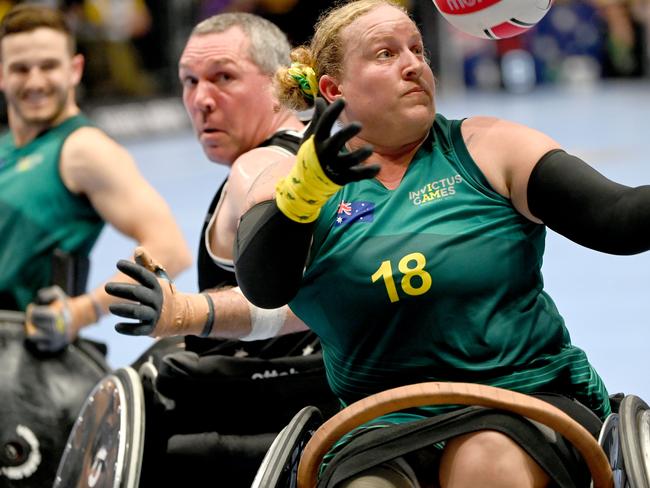 She competed at the Invictus Games in Germany in 2023. Picture: Supplied