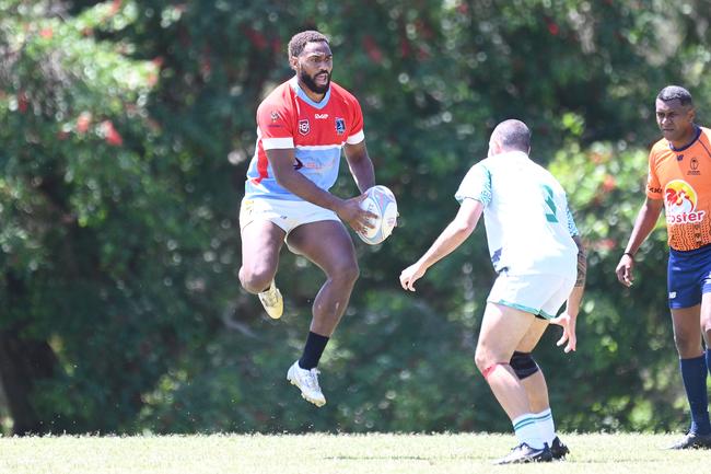 Fiji rugby 7's in Brisbane. Saturday October 6, 2024. Picture, John Gass