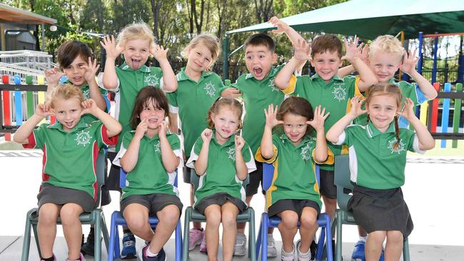 Sandy Strait State School Prep 1B. Picture: Patrick Woods.