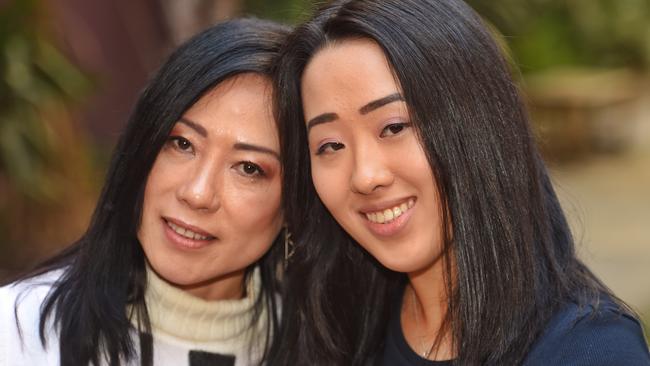 Erin with her mum Jiana. Erin says she and all her family and friends have a new appreciation for life after the horrific events. Picture: Tony Gough