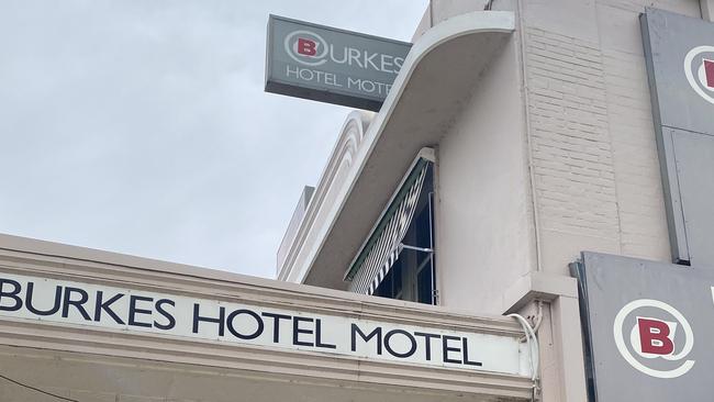 Burke's Hotel Motel owner Andrew Curran says Covid has put pressure on his business but he is confident it will bounce back before Christmas. Picture: Hannah Davies