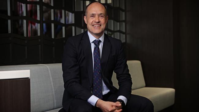 TPG chief executive Inaki Berroeta. Optus and TPG have signed a $1.6bn deal to share networks in regional Australia. Picture: Adam Yip