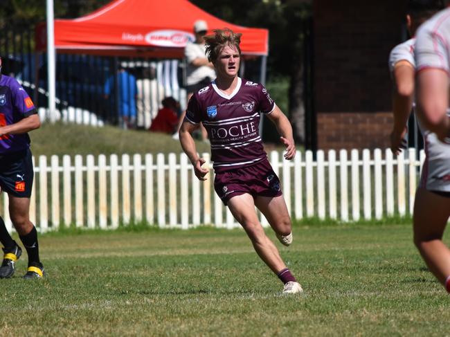 Reilly Caswell had a superb season for Manly in 2023. Picture: Sean Teuma