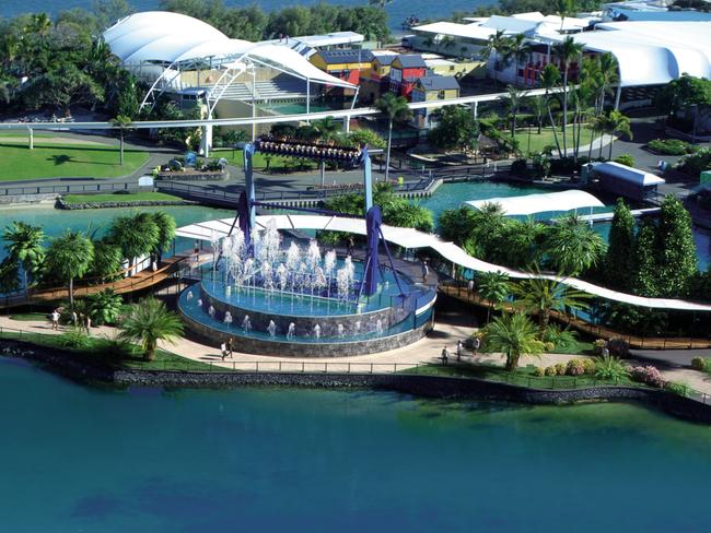 The plan for the new, reimagined Sea World on the Gold Coast. Photo: Village Roadshow Theme Parks.