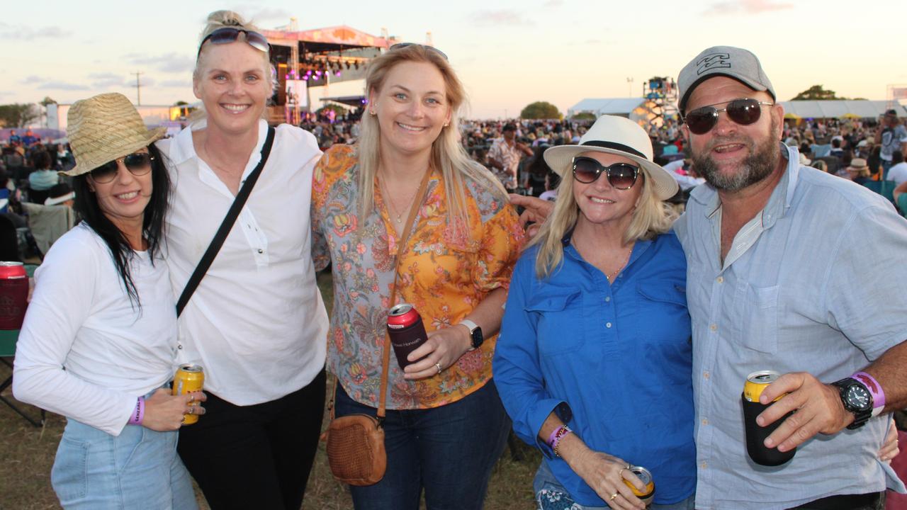 Dave, Donna, Rachel, Jodie and Sally enjoyed the Lighthouse Rock 2023 festival on Saturday, October 14.