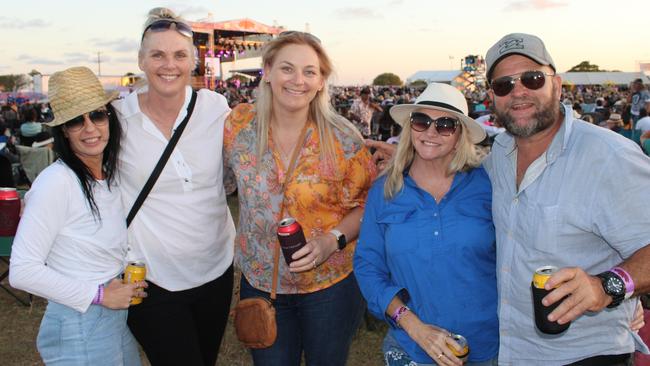 Dave, Donna, Rachel, Jodie and Sally enjoyed the Lighthouse Rock 2023 festival on Saturday, October 14.