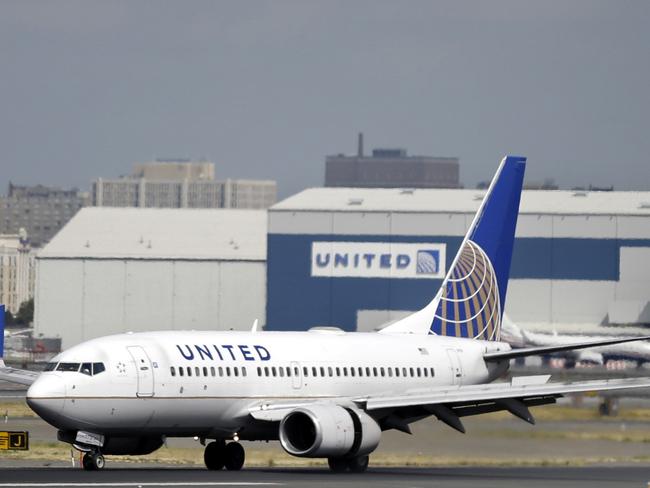 United Airlines shares have plummeted in wake of the incident. Picture: AP