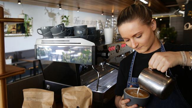 Coffee is the beating heart of Avalon cafe, Smalltown. Photo: Martin Lange.