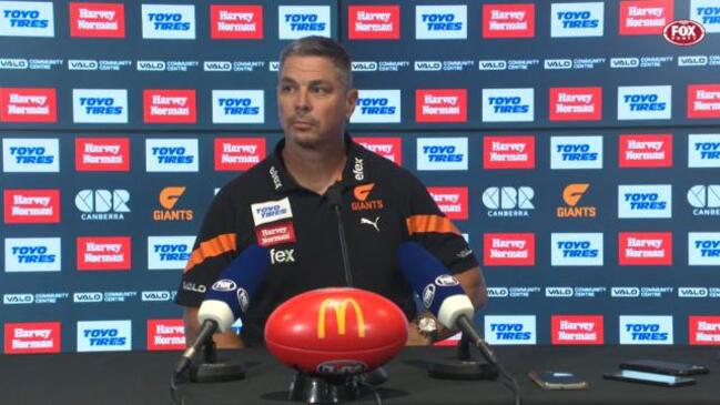 GWS Giants press conference