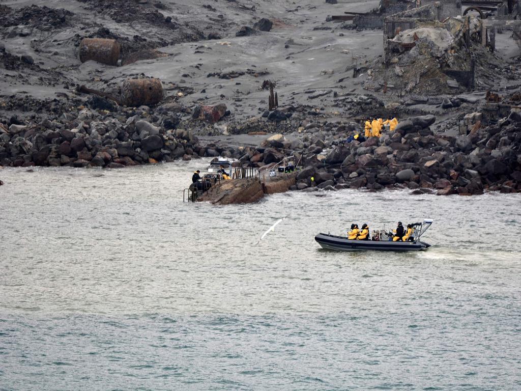 Around 50 people were on White Island — also known as Whakaari — in December 2019 when a deadly column of burning ash and steam blasted from a volcanic vent.