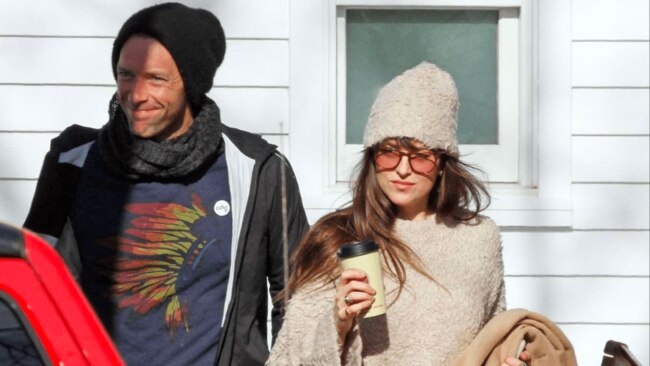 Chris Martin and Dakota Johnson have been dating since 2017. Image: Matt Agudo / Splashnews.com