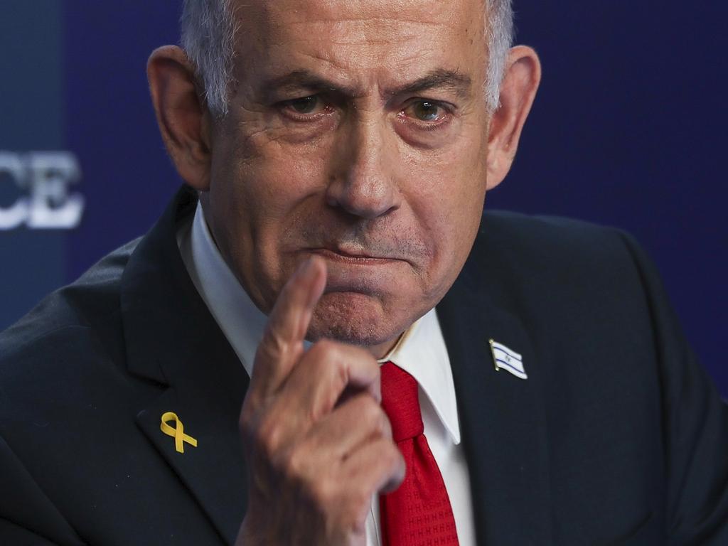 Israeli Prime Minister Benjamin Netanyahu. Picture: Ronen Zvulun/Pool Photo via AP