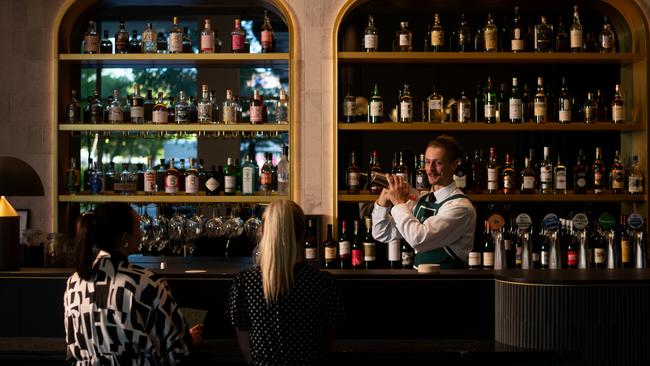 The bar was inspired by Melbourne's Gimlet. Picture: Jon Wah