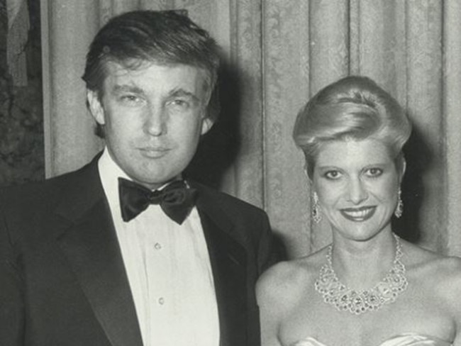 Donald and Ivana Trump in the 80s.