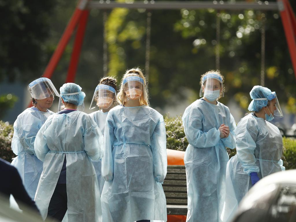 Almost 700 healthcare workers have arrived in Victoria over the past 12 months. Picture: Daniel Pockett/Getty Images