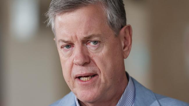 Health Minister Tim Nicholls has blamed Labor for major cost blowouts at Cairns Hospital.Picture: Annette Dew