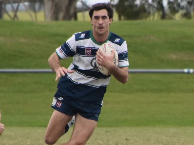 Matt Skaife of Mackay Brothers in action. Picture: Bernadette Vella