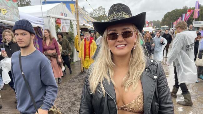 Splendour in the Grass has been bogged down by wet weather. Picture: James Weir/news.com.au