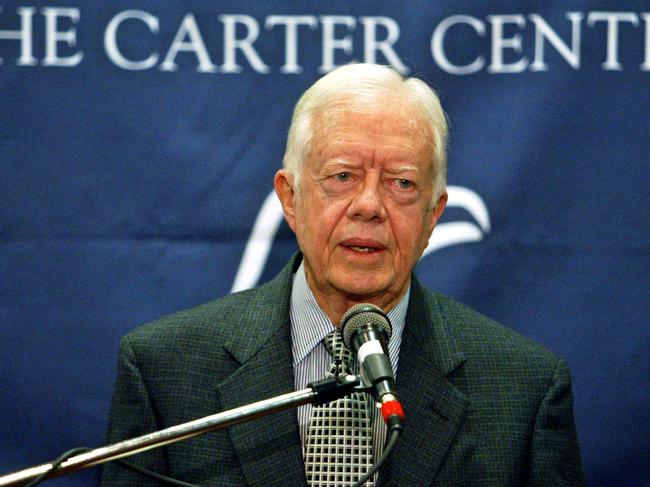 Jimmy Carter left a remarkable legacy. Picture: AFP