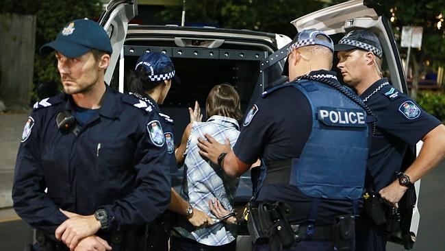 Cairns Tactical Crime Squad use sniffer dogs inside CBD night-life ...