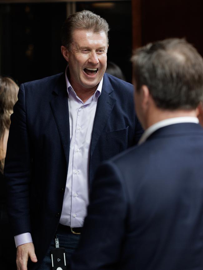 Channel 9 newsreader Peter Overton.