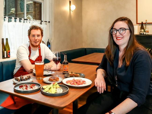 Reed House owners Mark Hannell and Rebecca Baker. Picture: Ian Currie