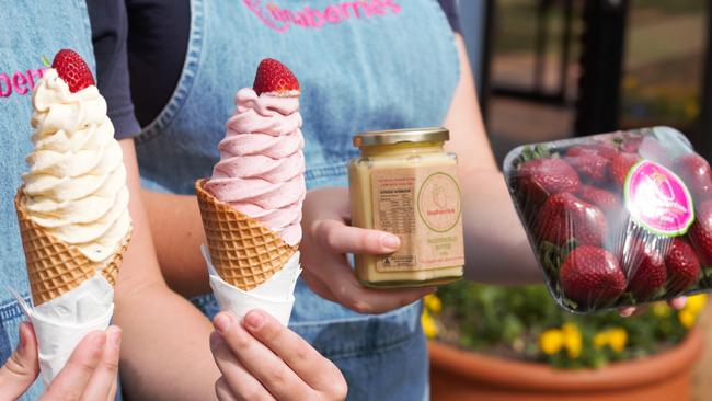 Tinaberries recycles products that don't have a home on the market into ice creams, jams and butters for local consumers.