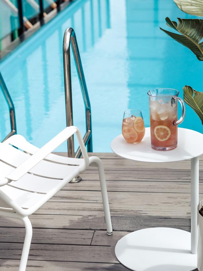 The Adelphi rooftop pool and deck is back in action.