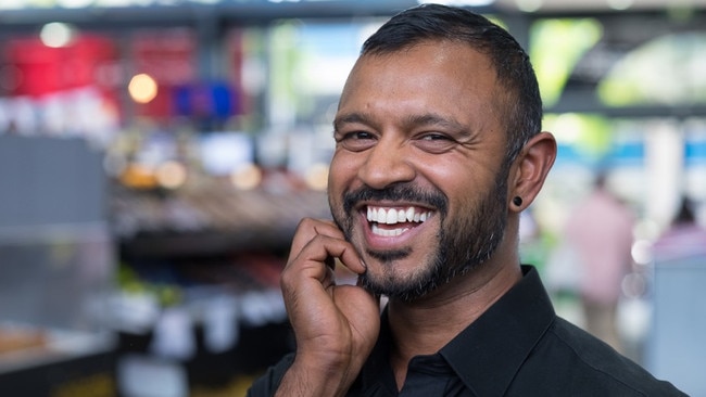 Kriben Govender, the owner of Nourishme Organics.